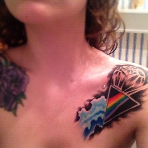 Pink Floyd Dark Side Of The Moon Tattoo