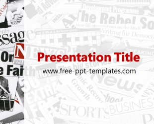 Powerpoint Newspaper Templates Free