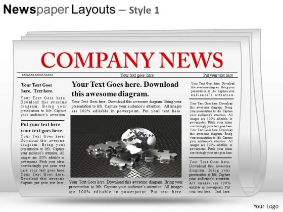 Powerpoint Newspaper Templates Free