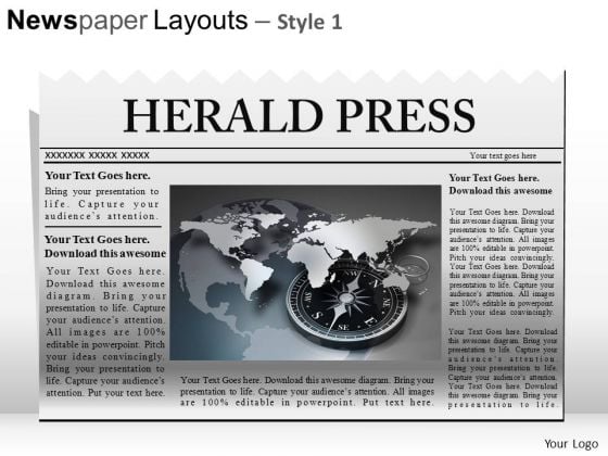 Powerpoint Newspaper Templates Free