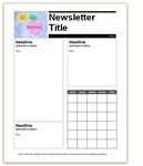 Preschool Newsletter Examples