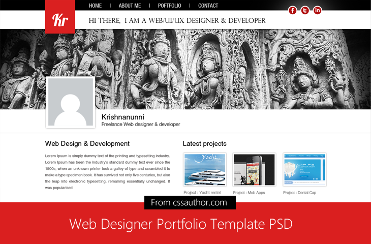 Psd Newsletter Templates Free Download