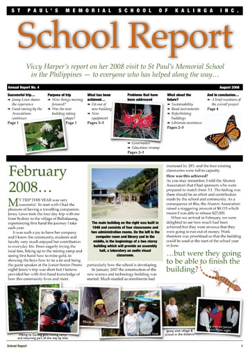 School Newsletter Examples