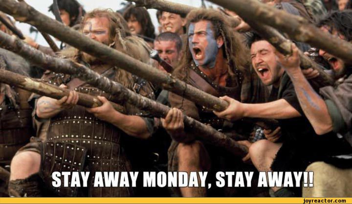 Tomorrow Is Monday Funny Pics