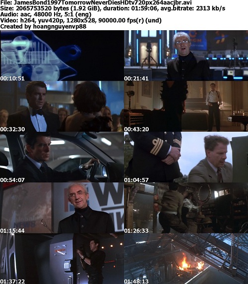 Tomorrow Never Dies 1997 Brrip