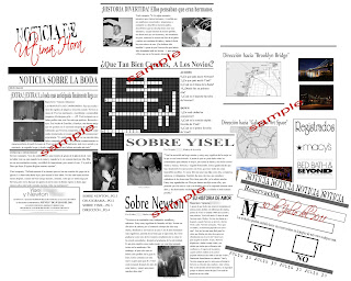 Wedding Newspaper Template Free